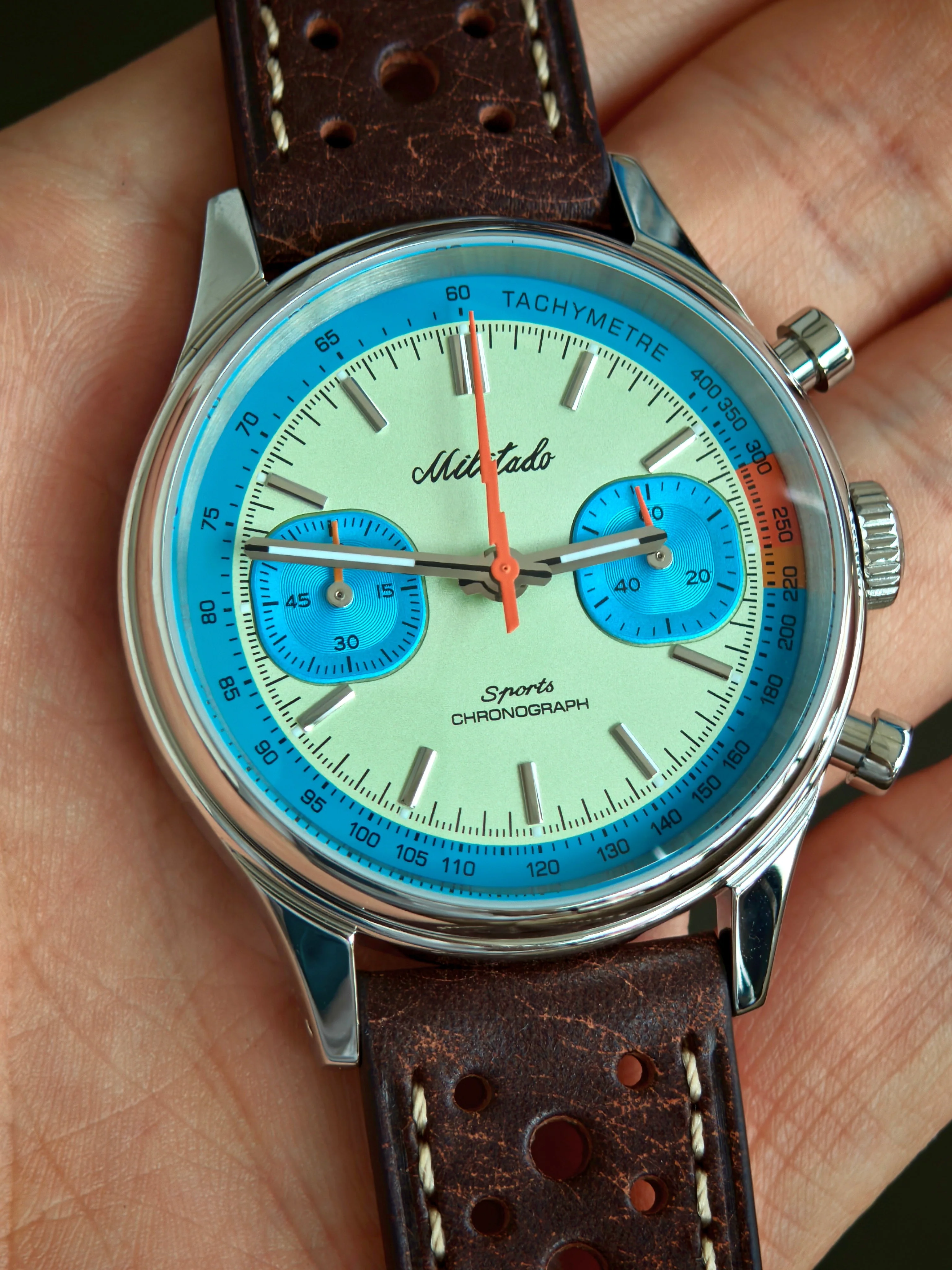Militado Miyota 6S21 Chronograph Watch 40mm Men Watch ML23 - Image 60