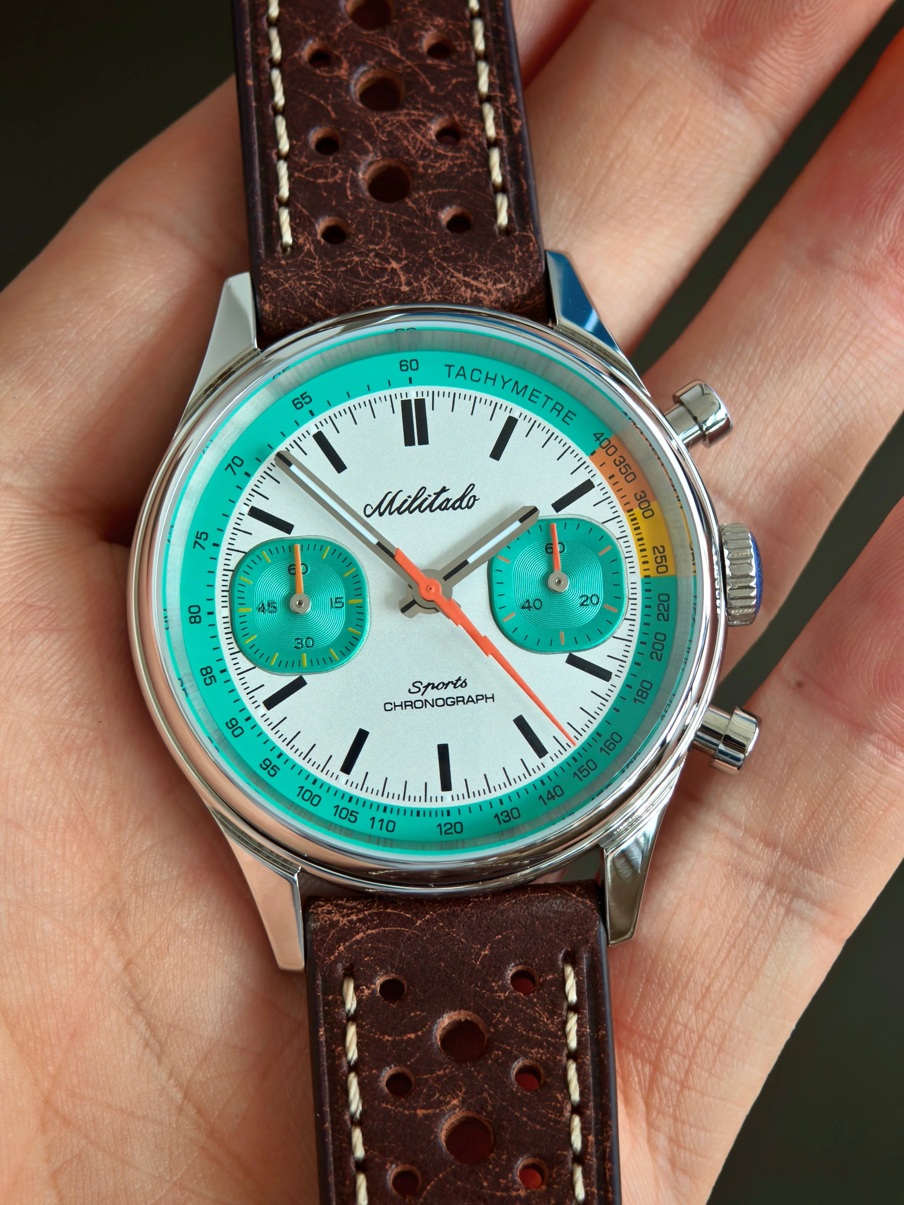 Militado Miyota 6S21 Chronograph Watch 40mm Men Watch ML23 - Image 61