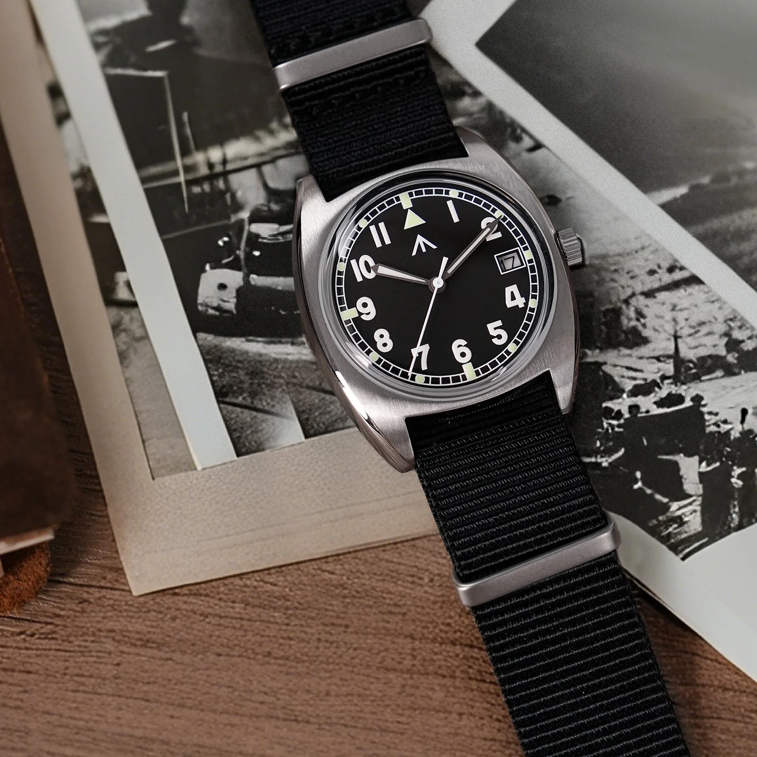 Militado Vintage 36mm Military Watch W10 Remake ML17 - Image 27
