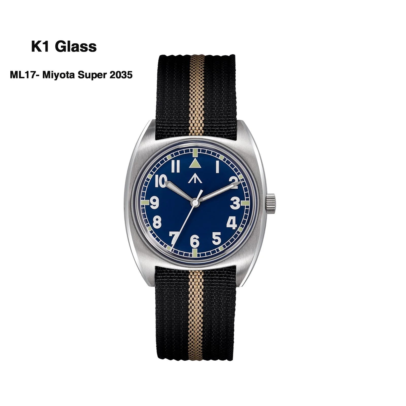 Militado Vintage 36mm Military Watch W10 Remake ML17 - Image 44