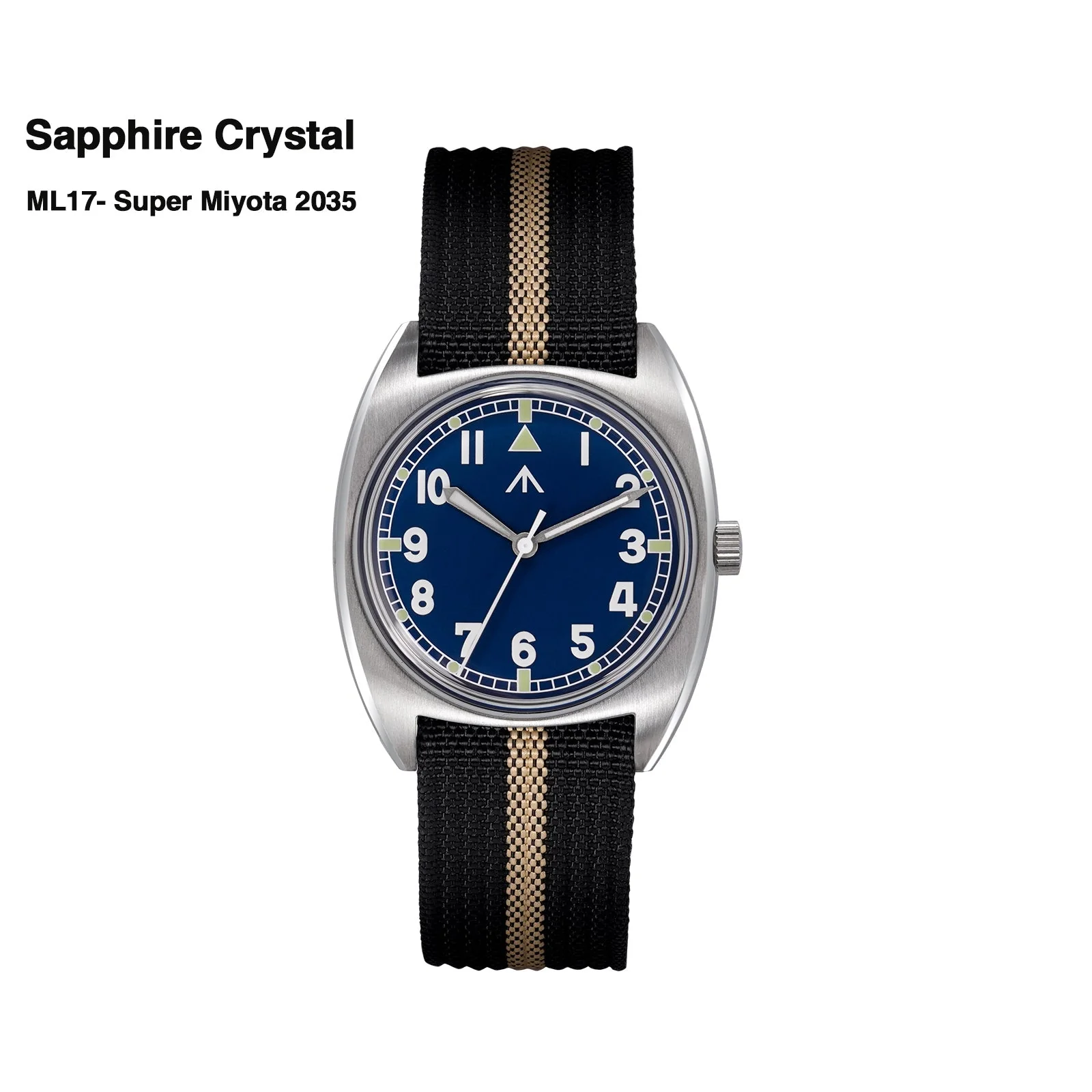 Militado Vintage 36mm Military Watch W10 Remake ML17 - Image 45