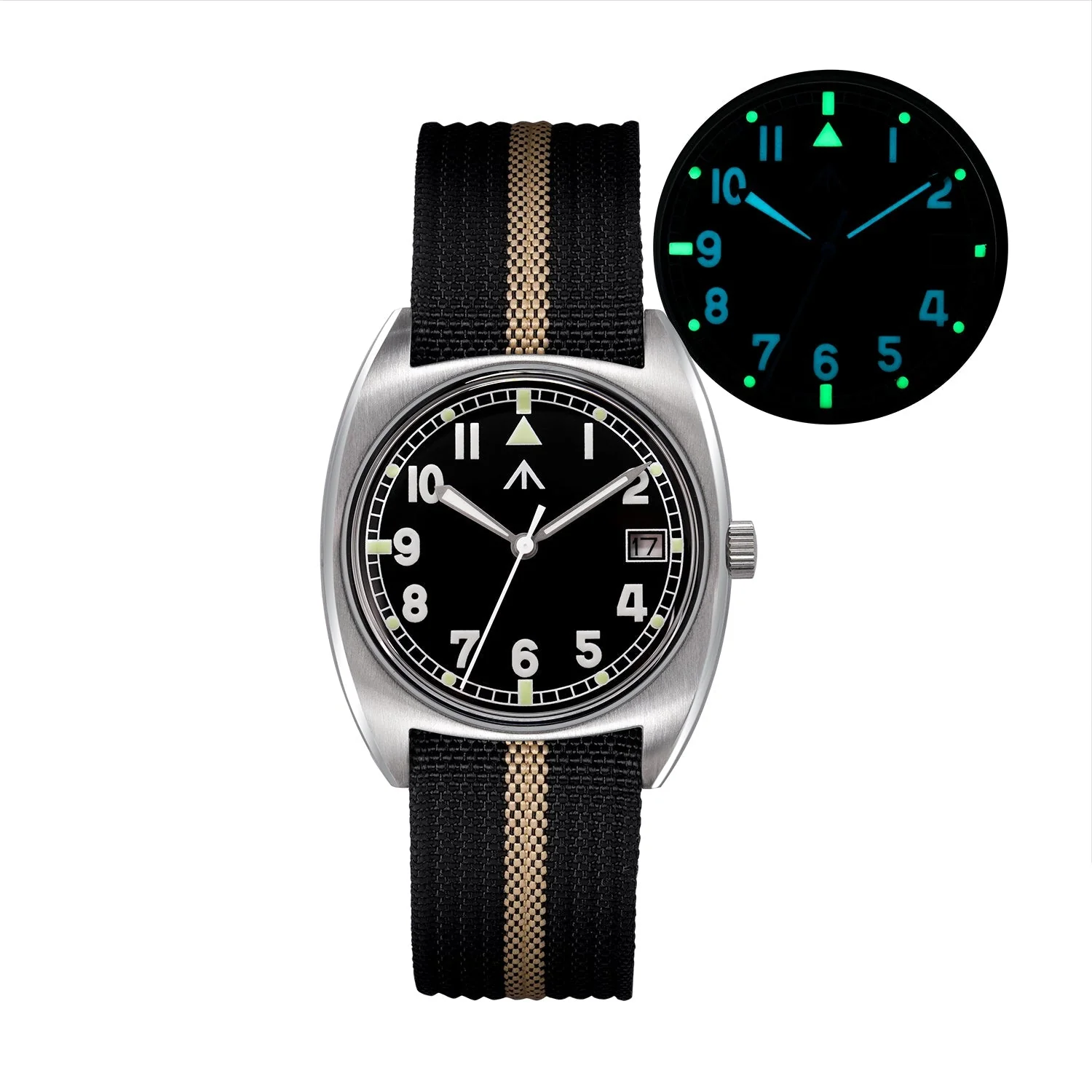 Militado Vintage 36mm Military Watch W10 Remake ML17 - Image 7