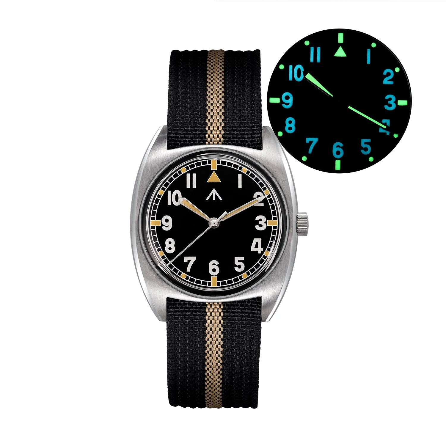 Militado Vintage 36mm Military Watch W10 Remake ML17 - Image 8