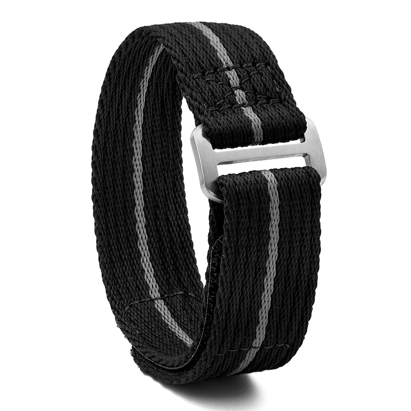 20mm/22mm Soft Nylon Magic Tape Watchband - Image 4