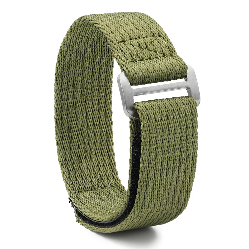 20mm/22mm Soft Nylon Magic Tape Watchband - Image 5
