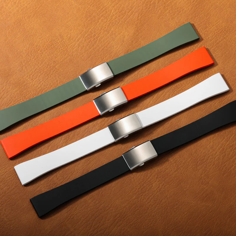 ★SuperDeal★ Cut-to-Size FKM Rubber Watch Strap - Image 10