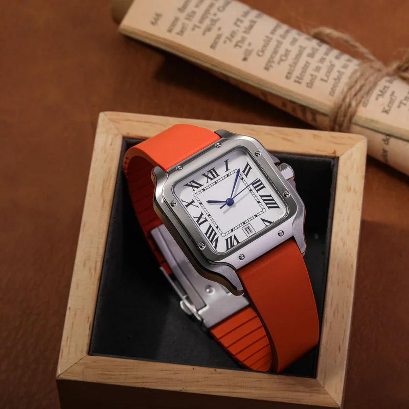 ★SuperDeal★ Cut-to-Size FKM Rubber Watch Strap - Image 15