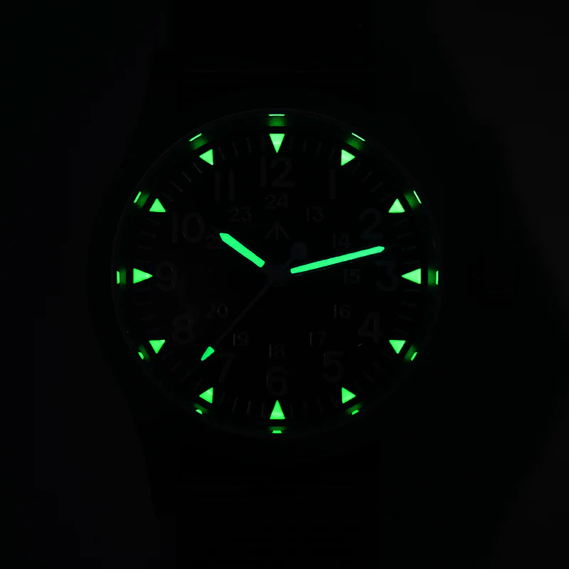 Militado 38mm Sapphire Crystal Pilot Field Watch ML05 - Image 18
