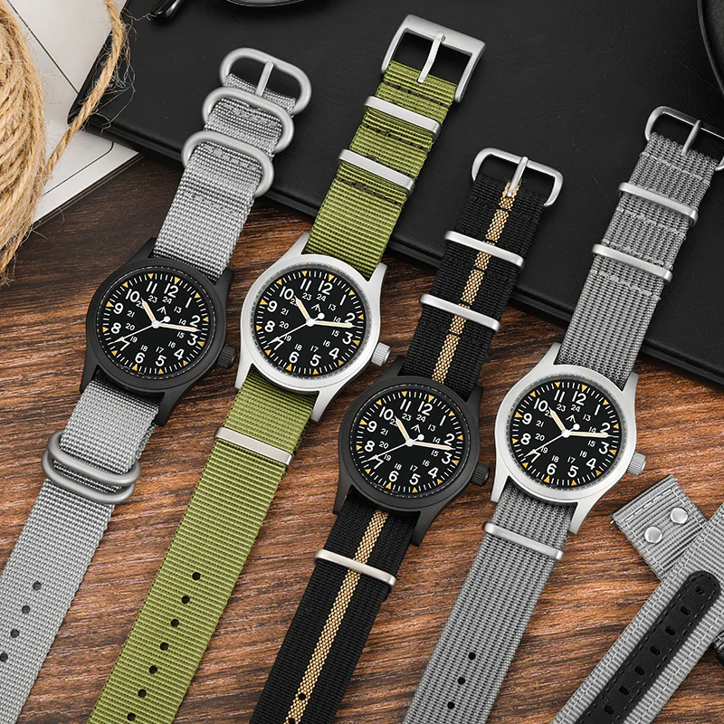 Militado 38mm Sapphire Crystal Pilot Field Watch ML05 - Image 24