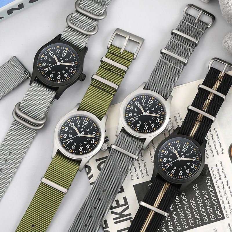 Militado 38mm Sapphire Crystal Pilot Field Watch ML05 - Image 26