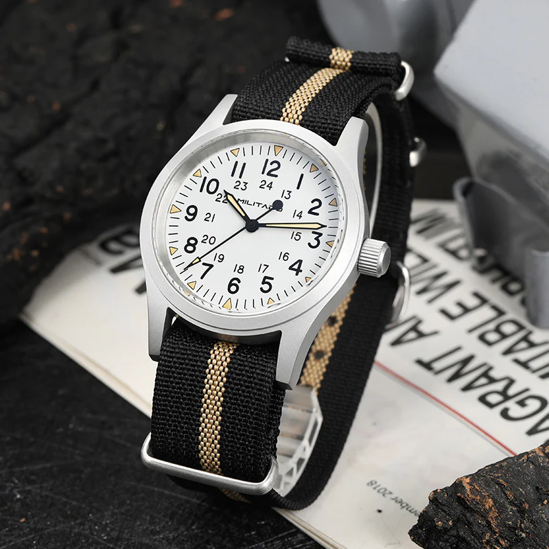 Militado 38mm Sapphire Crystal Pilot Field Watch ML05 - Image 30