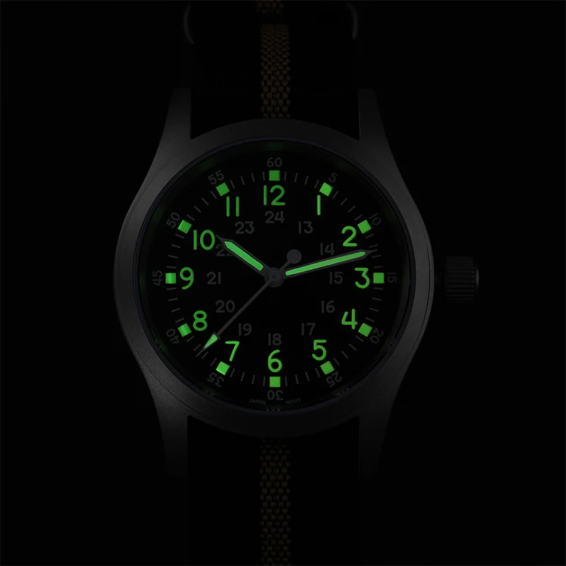 Militado 38mm Sapphire Crystal Pilot Field Watch ML05 - Image 38