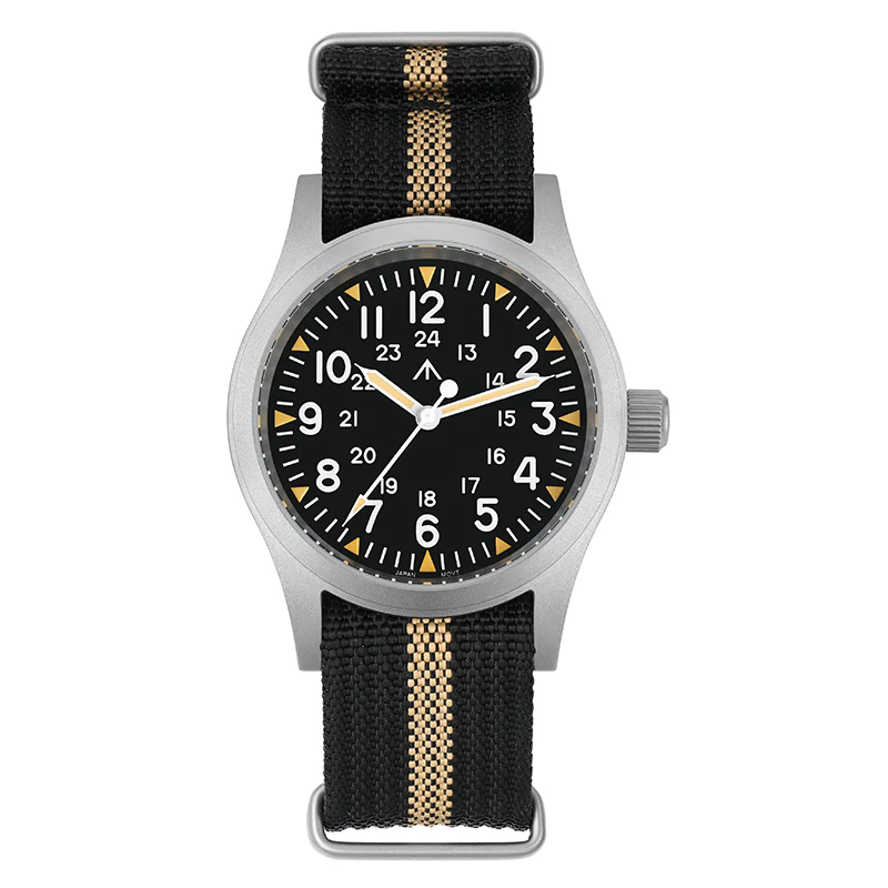 Militado 38mm Sapphire Crystal Pilot Field Watch ML05 - Image 5