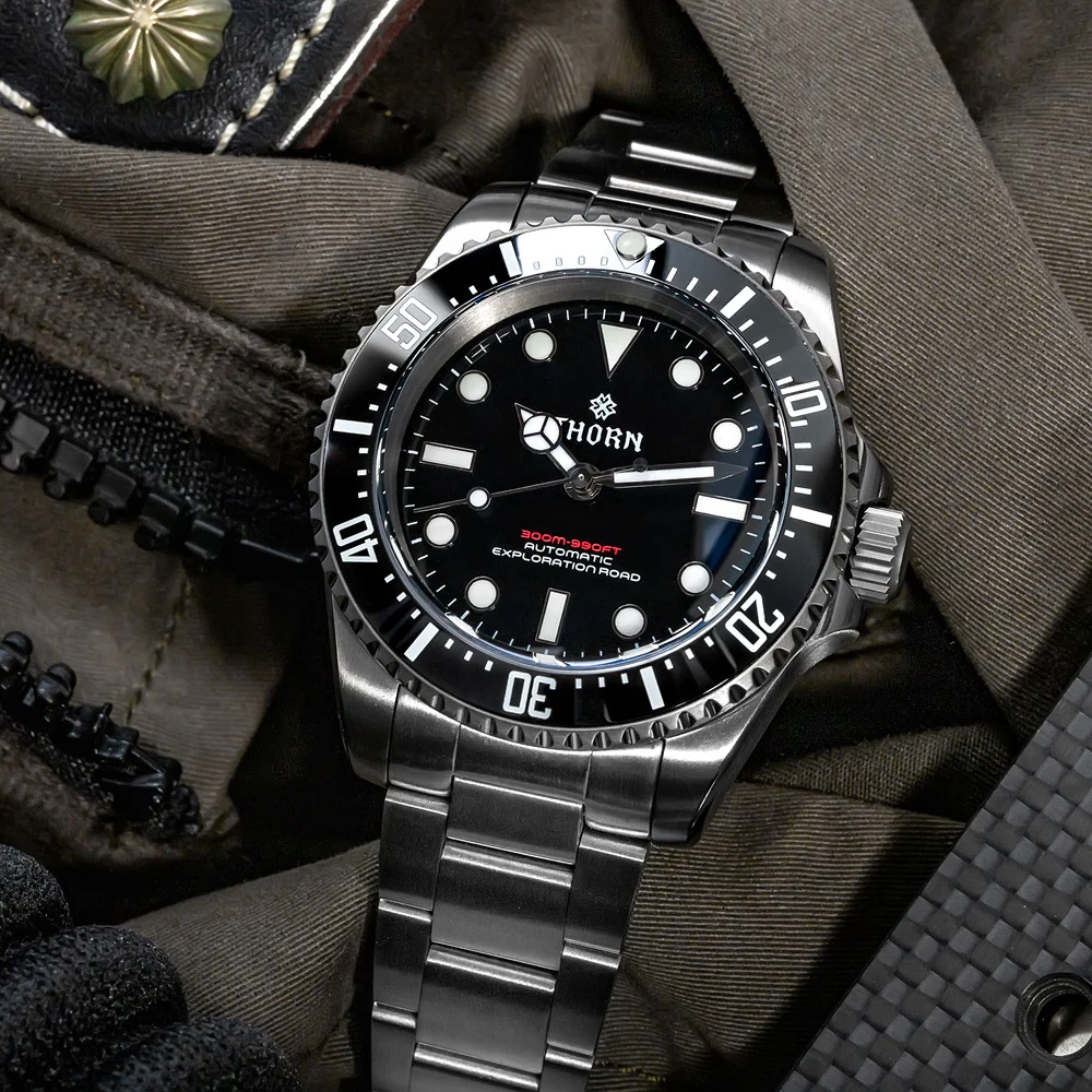 Thorn 40.5mm Titanium Sub Diver Automatic Watch - Image 5