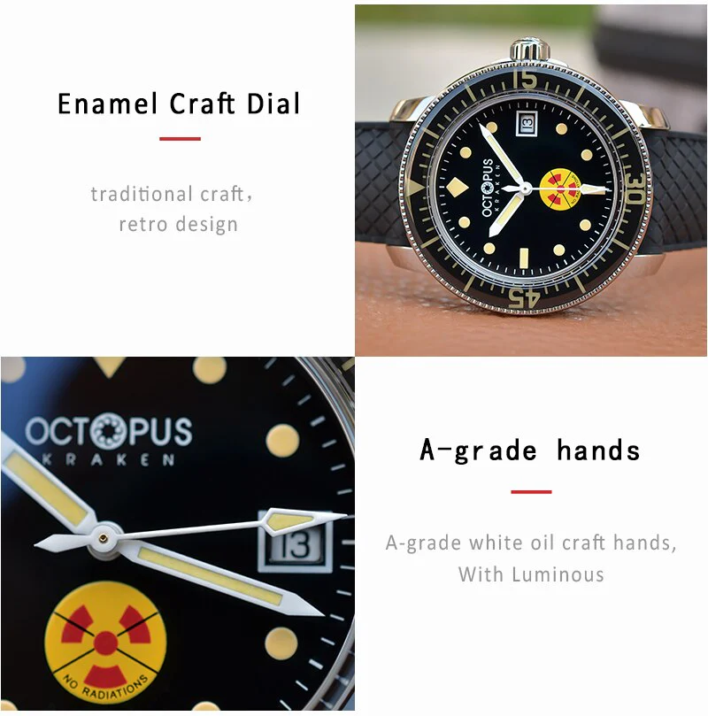 Octopus FF Homage PT5000 Automatic Dive Watch - Image 19