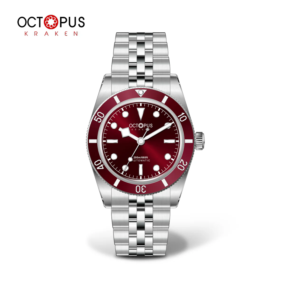 Octopus Kraken 37mm BB54 PT5004 Automatic Men Watch OCT025 - Image 18