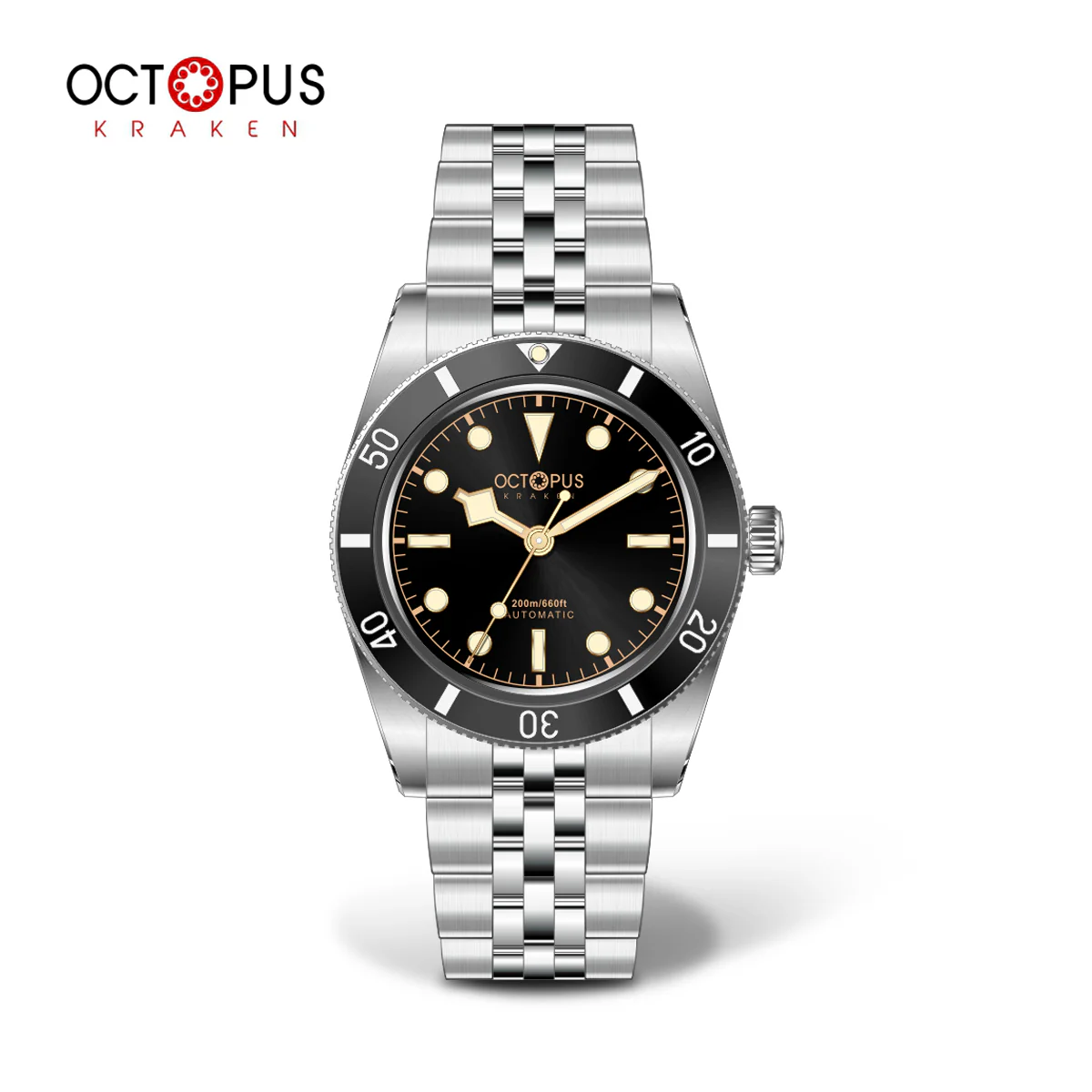 Octopus Kraken 37mm BB54 PT5004 Automatic Men Watch OCT025 - Image 20