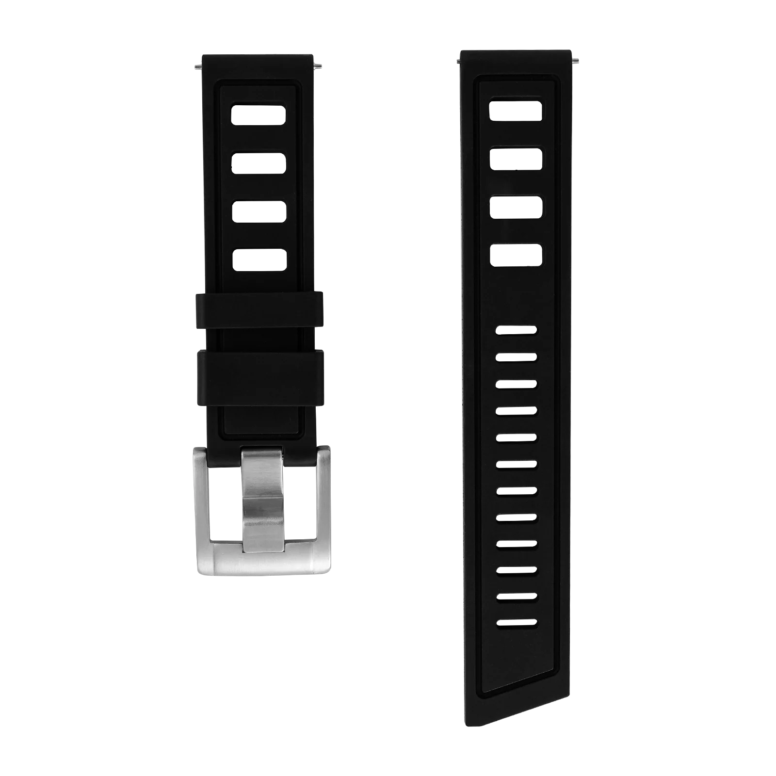 Premium Grade Rubber Dive Watchband - Image 2
