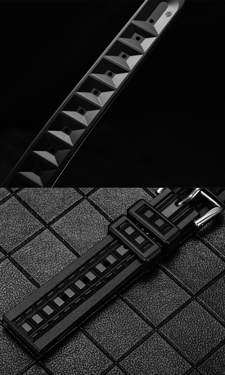 Rdunae 19mm/20mm Soft TPU Rubber Watch Strap - Image 10