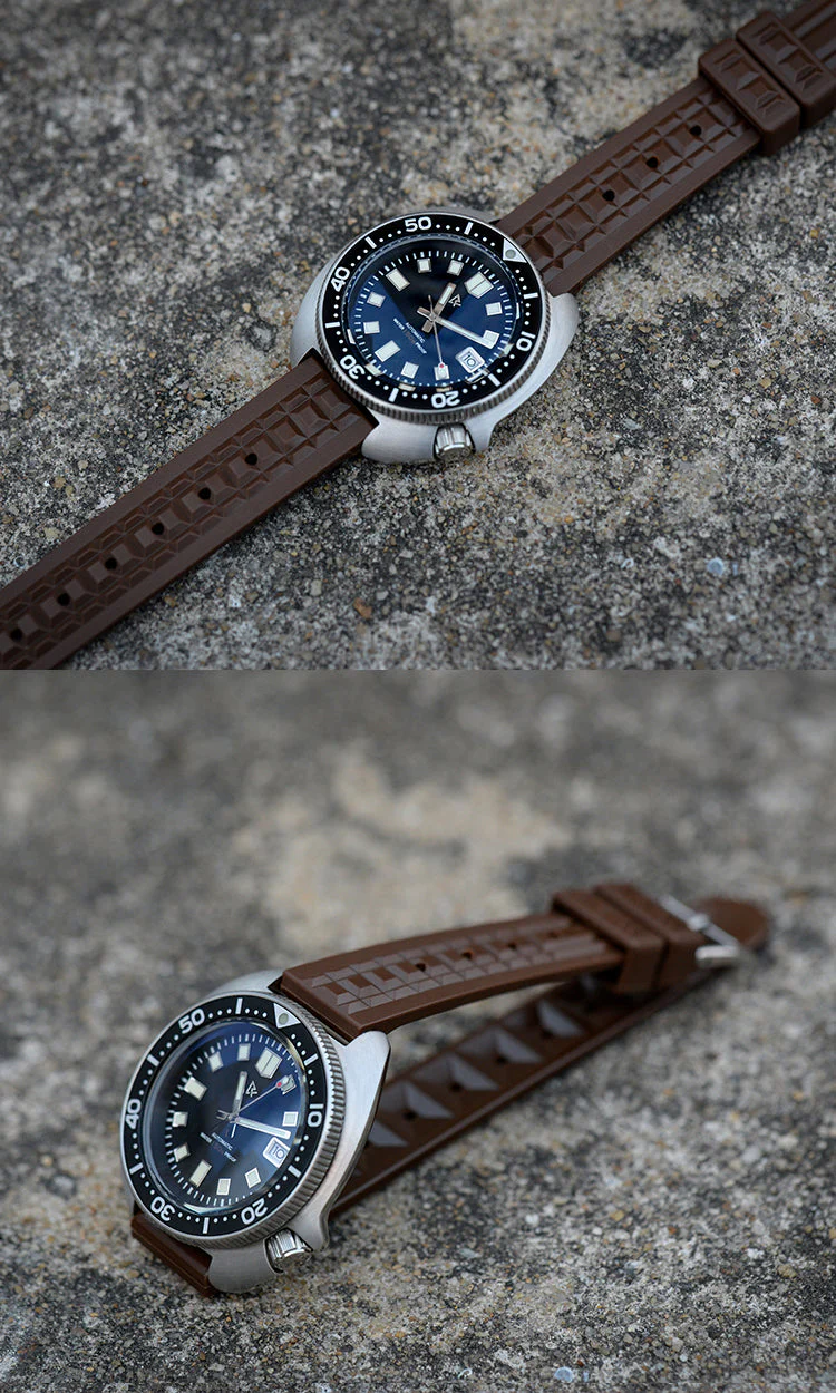 Rdunae 19mm/20mm Soft TPU Rubber Watch Strap - Image 13