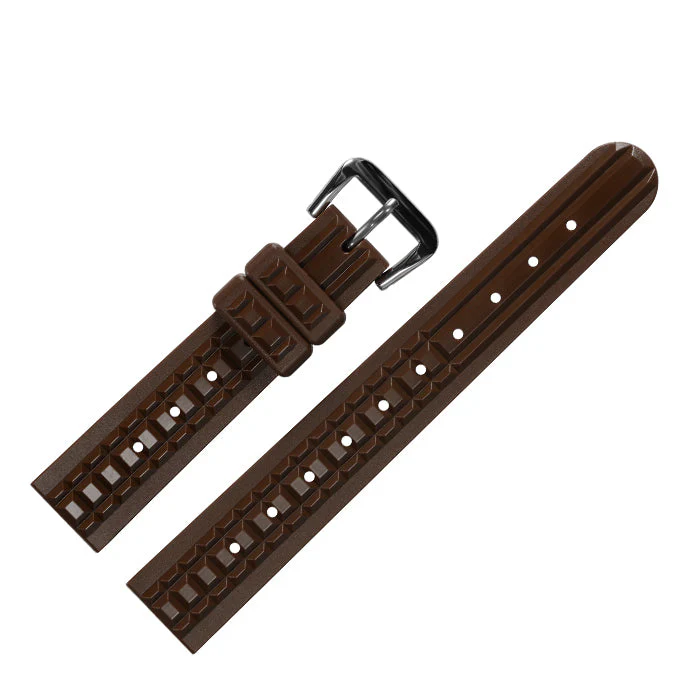 Rdunae 19mm/20mm Soft TPU Rubber Watch Strap - Image 3