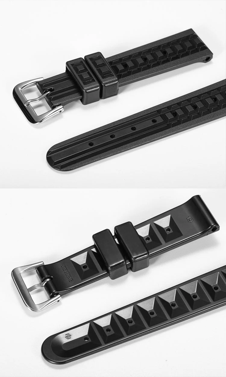Rdunae 19mm/20mm Soft TPU Rubber Watch Strap - Image 8