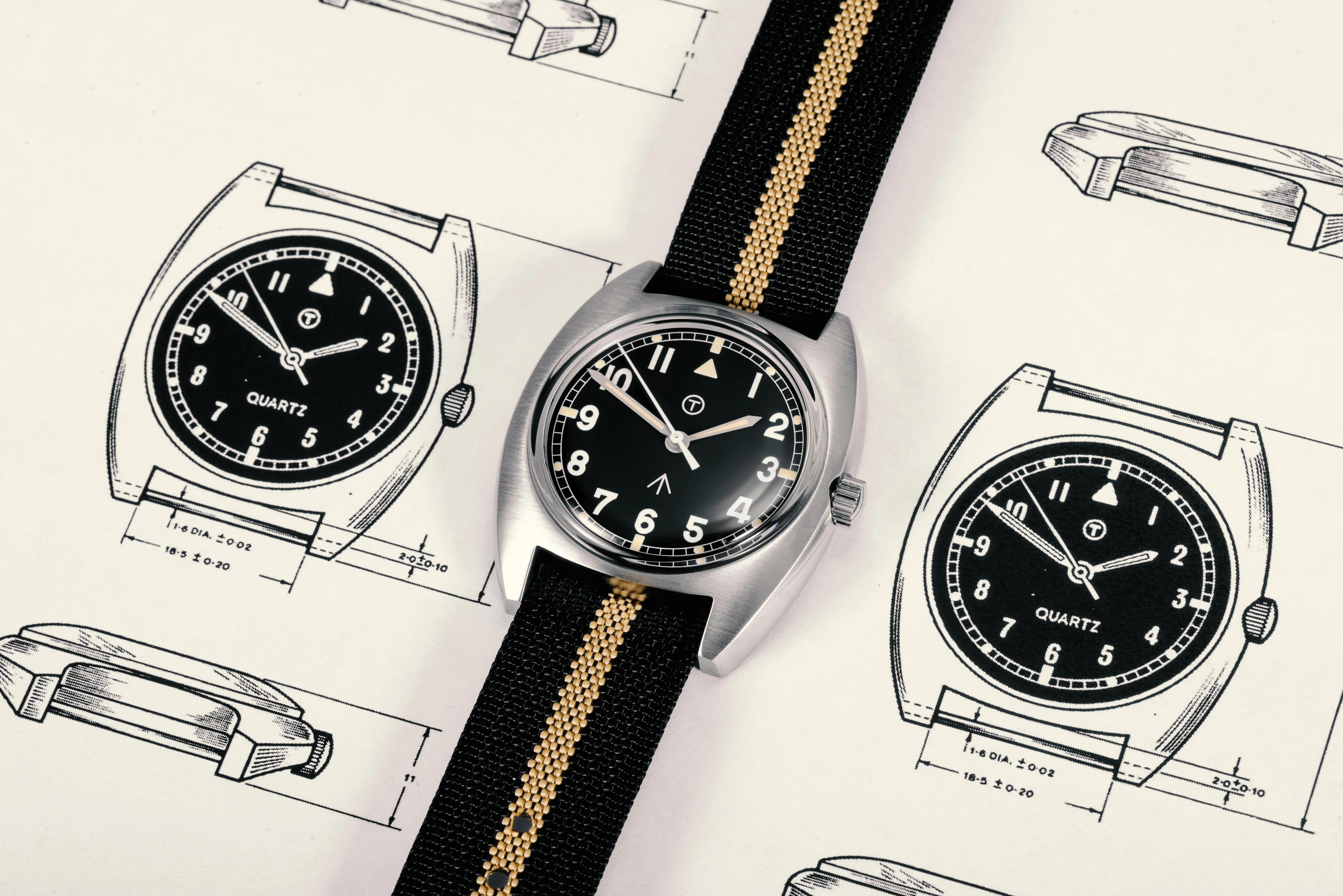 Rdunae RA02 W10 Retro Military Watch - Image 19