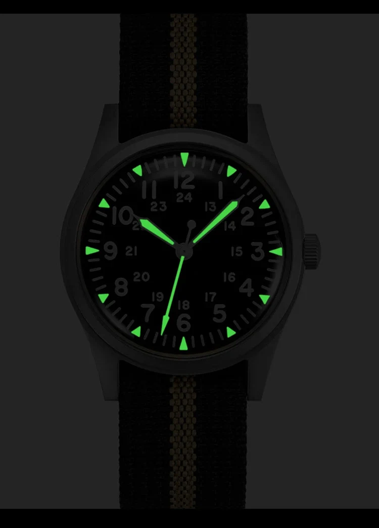 RDUNAE RA03 Retro Military 34.5mm Men Watch - Image 13