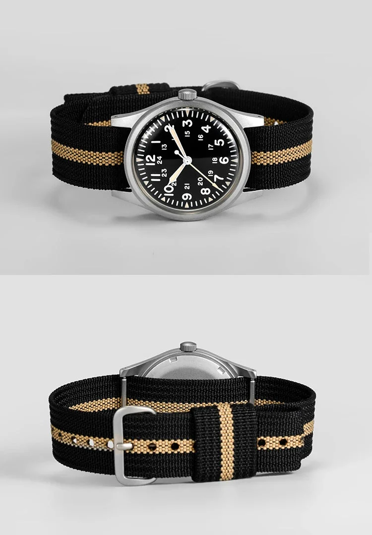 RDUNAE RA03 Retro Military 34.5mm Men Watch - Image 20