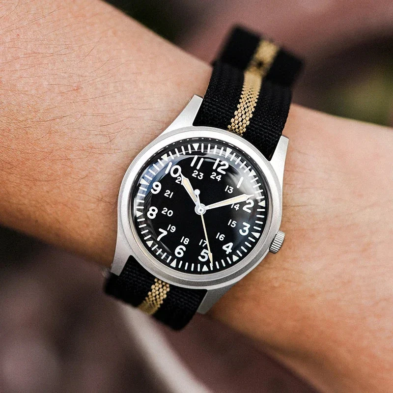 RDUNAE RA03 Retro Military 34.5mm Men Watch - Image 3