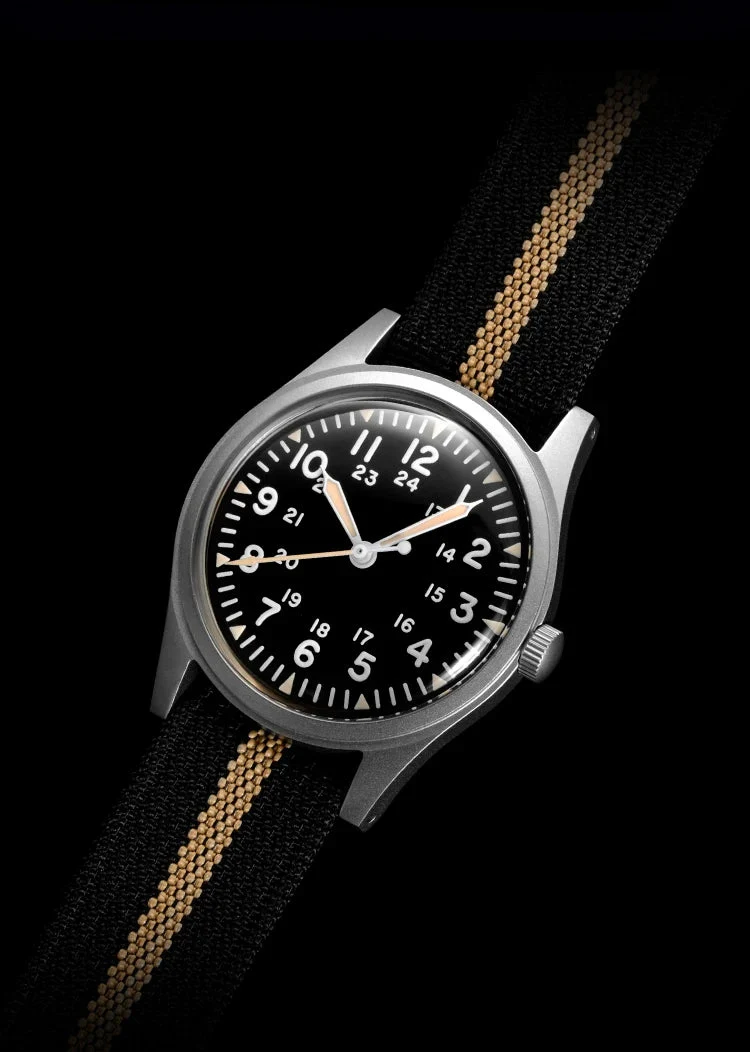RDUNAE RA03 Retro Military 34.5mm Men Watch - Image 7