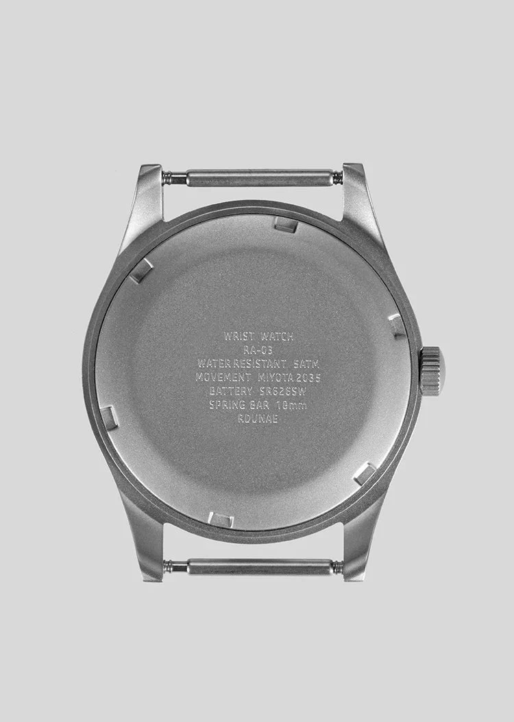 RDUNAE RA03 Retro Military 34.5mm Men Watch - Image 8