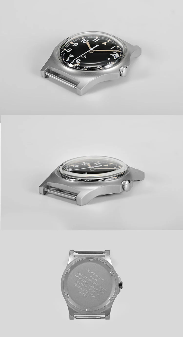 RDUNAE RA01 Retro Military 36.8mm Men Watch - Image 13