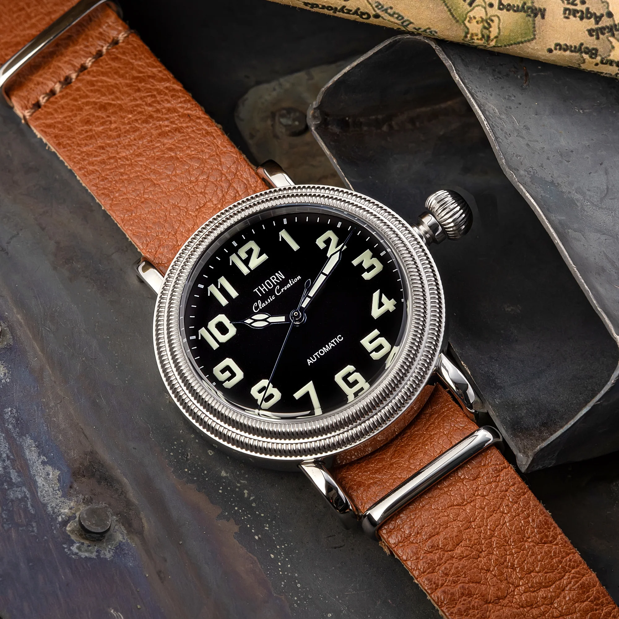 Thorn 316 Stainless Steel 41mm PT5000 Mechanical watch T014 - Image 15