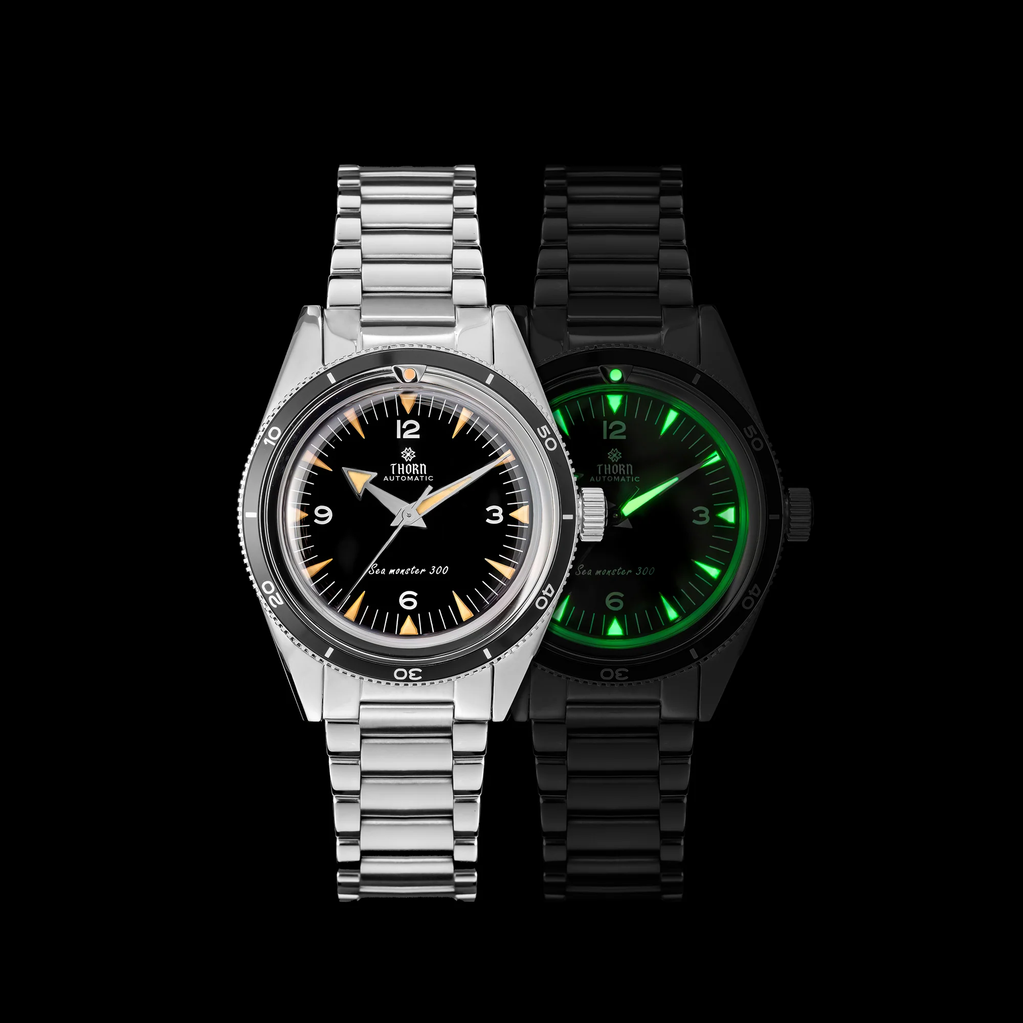 THORN 38mm Automatic Watch 1950s Tribute Collection T026 - Image 3