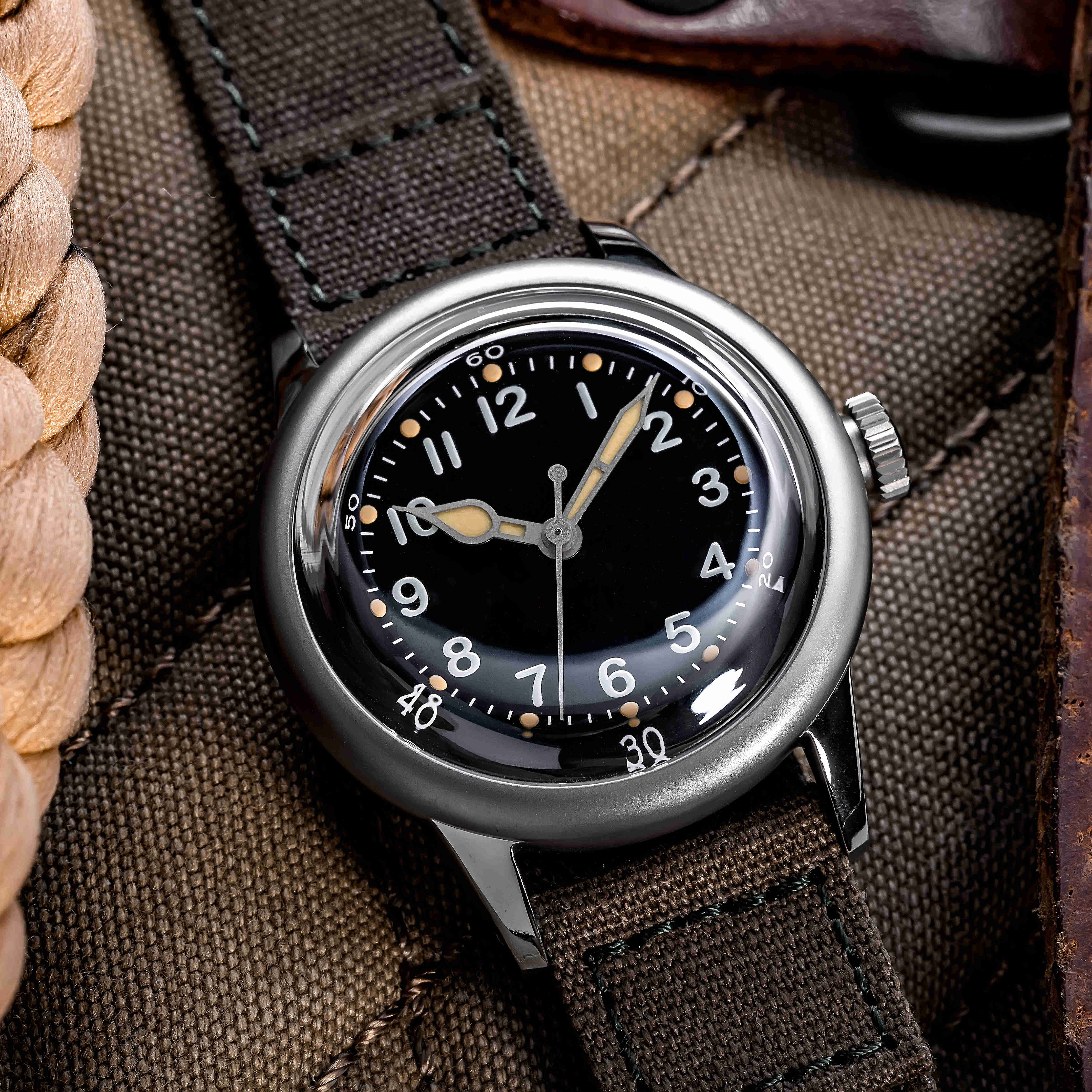 THORN A11 Titanium Retro Military Men Watch - Image 12