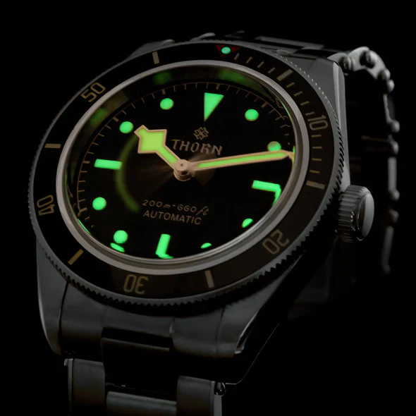 THORN SHY028 39mm BB58 Snowflake Diver Watch - Image 17