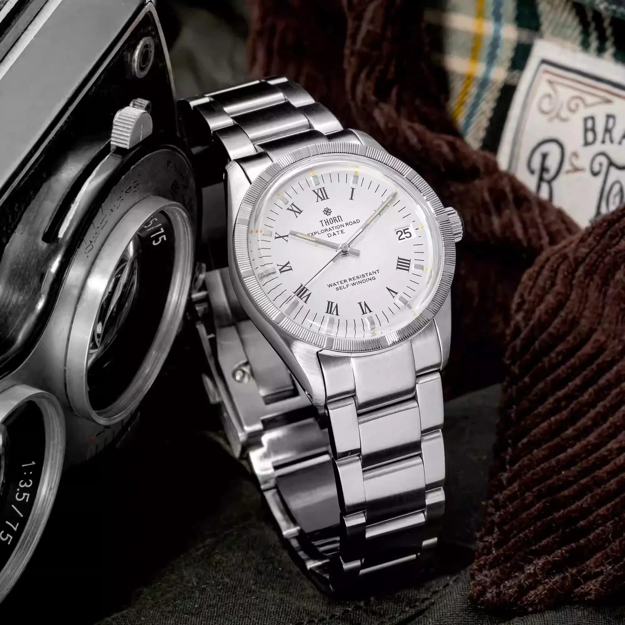 Thorn T004 34mm PT5000 Automatic Dive Watch - Image 8