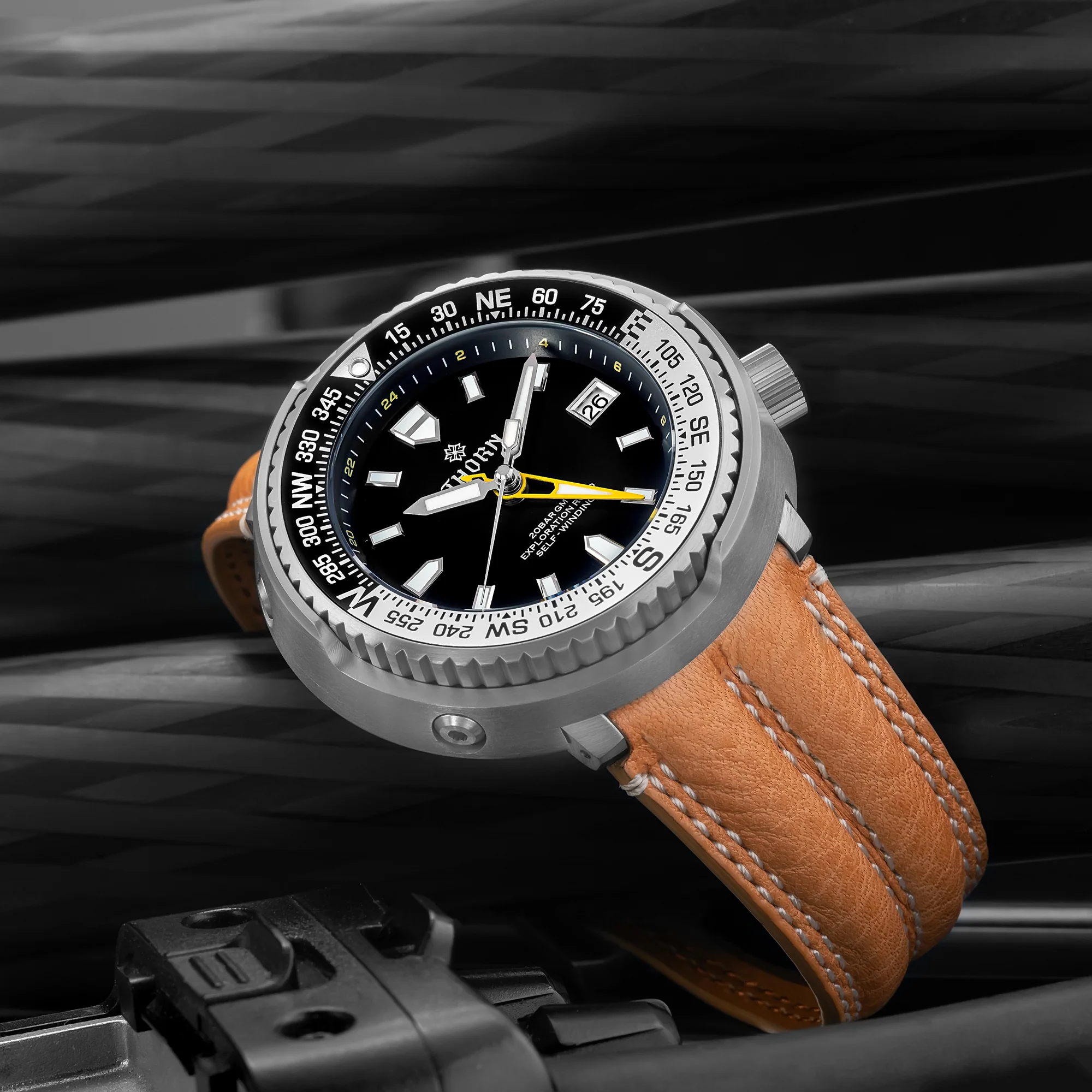 Thorn Titanium NH34 GMT Diver Watch  T012 - Image 11