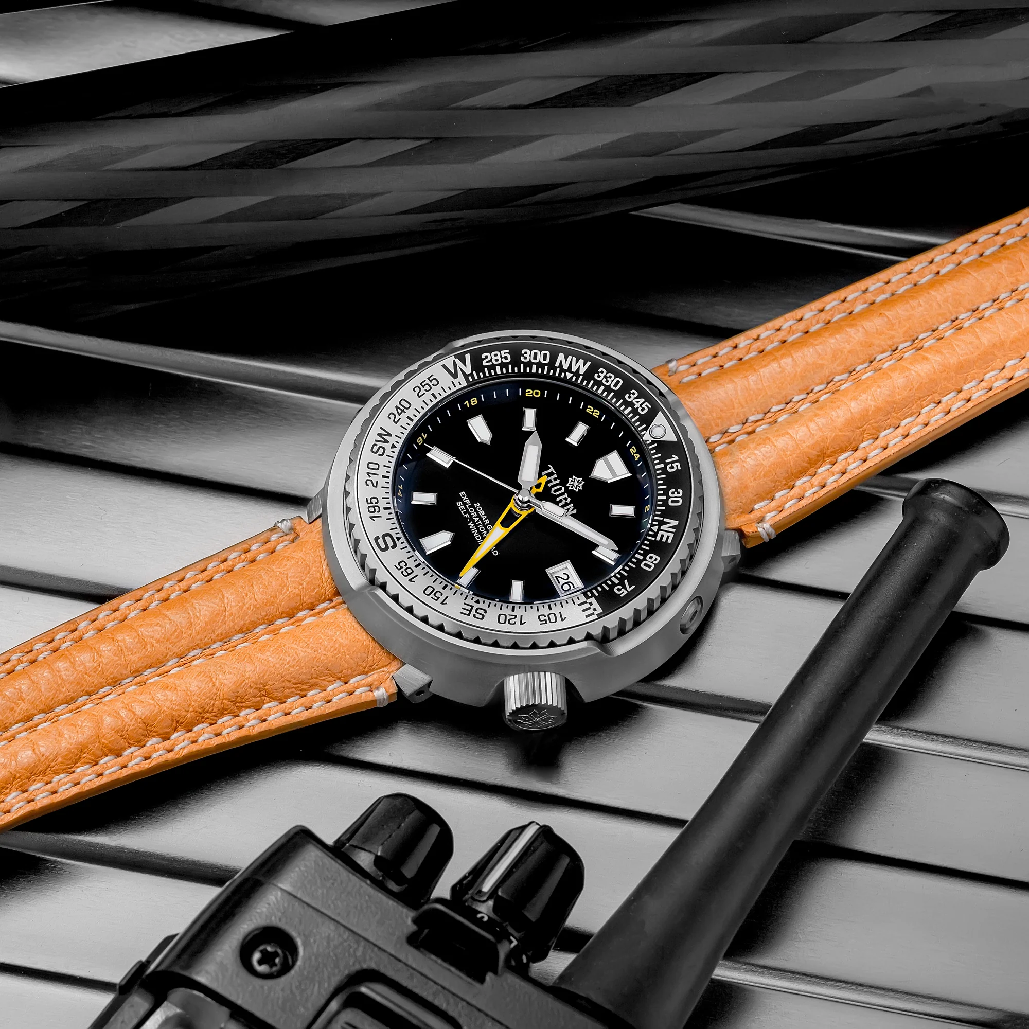 Thorn Titanium NH34 GMT Diver Watch  T012 - Image 12
