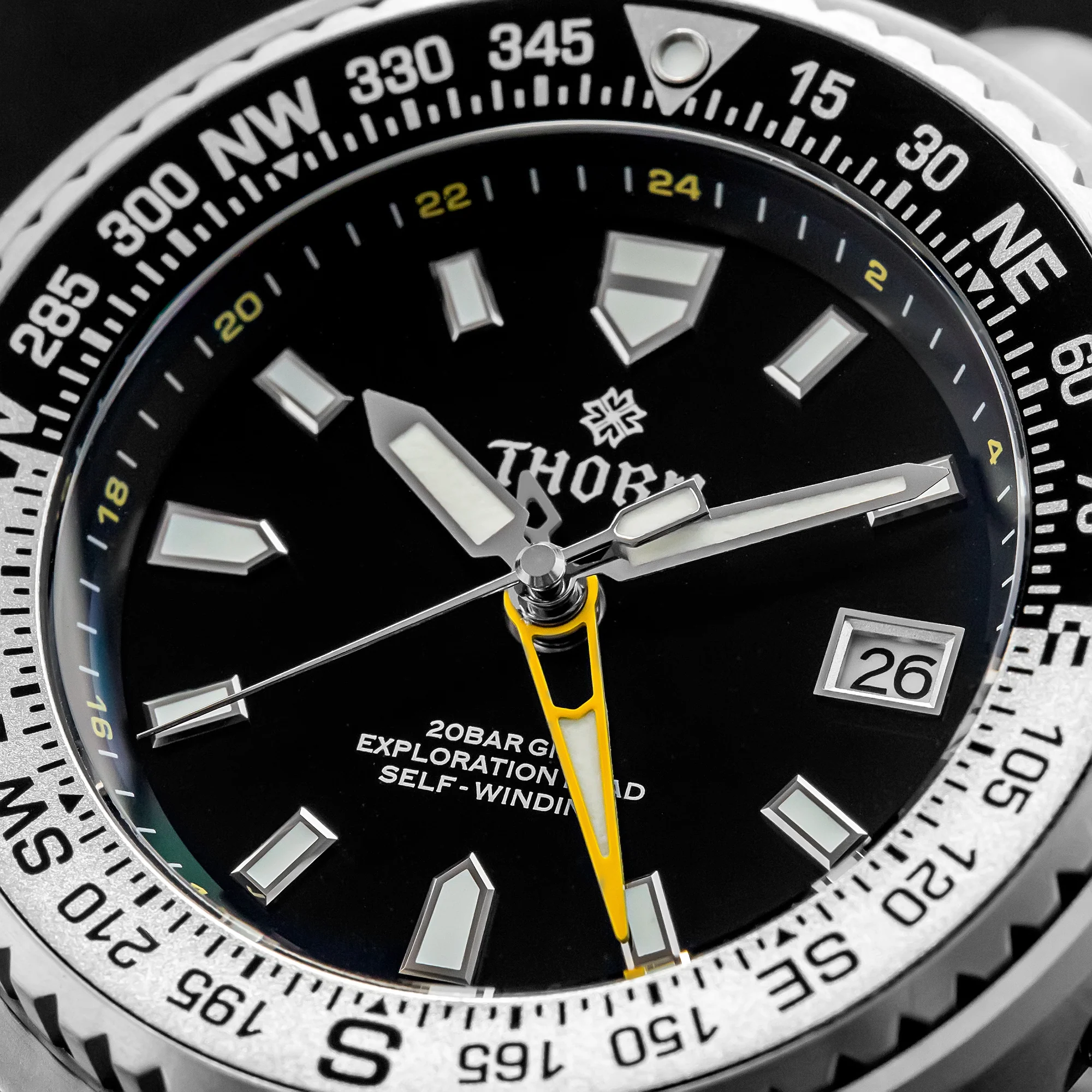 Thorn Titanium NH34 GMT Diver Watch  T012 - Image 14