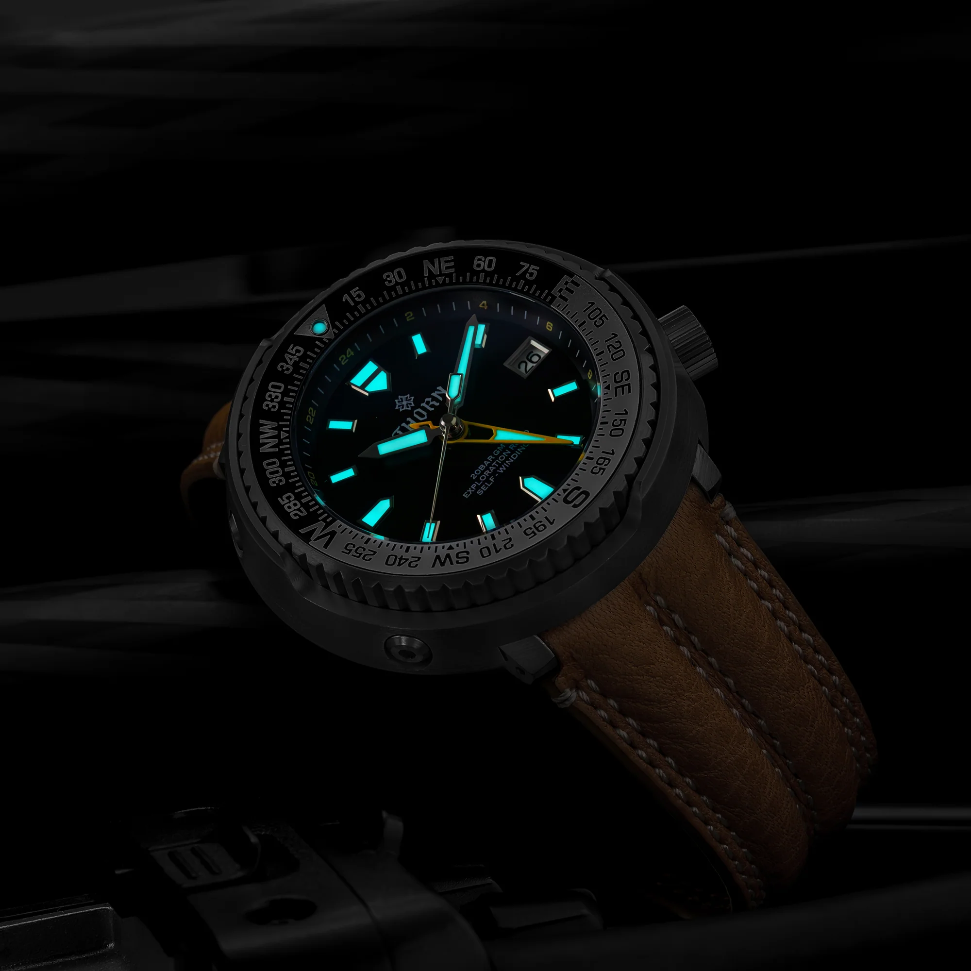 Thorn Titanium NH34 GMT Diver Watch  T012 - Image 19