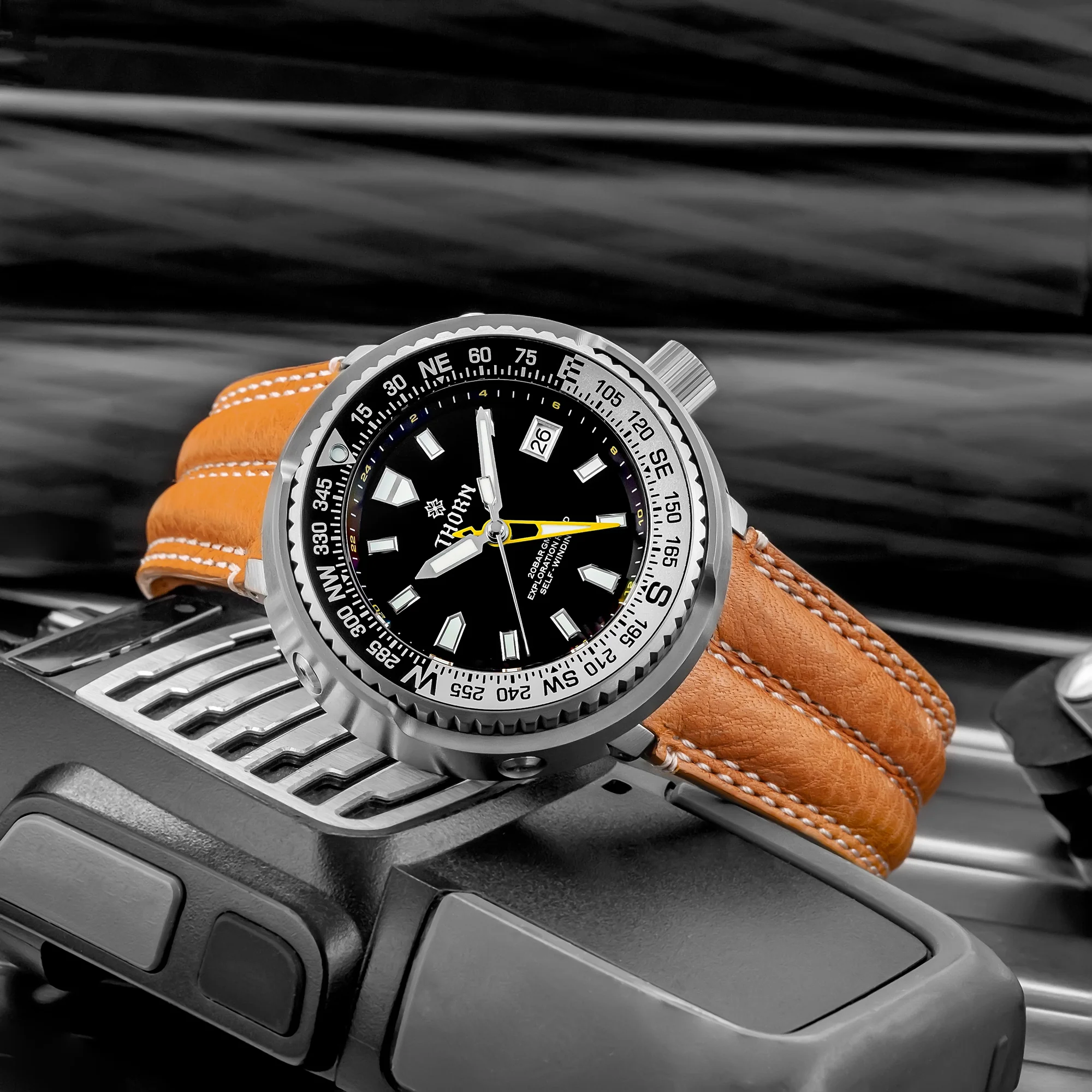 Thorn Titanium NH34 GMT Diver Watch  T012 - Image 9
