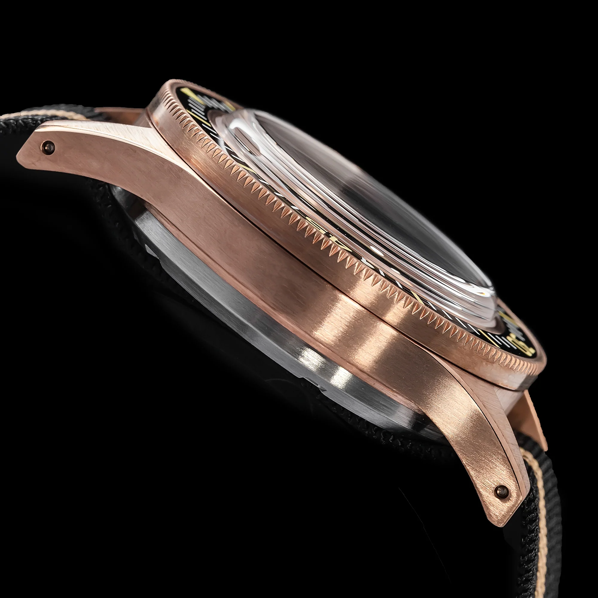 Thorn Vintage 50-Fathoms No-Rad Bronze Dive Watch - Image 24