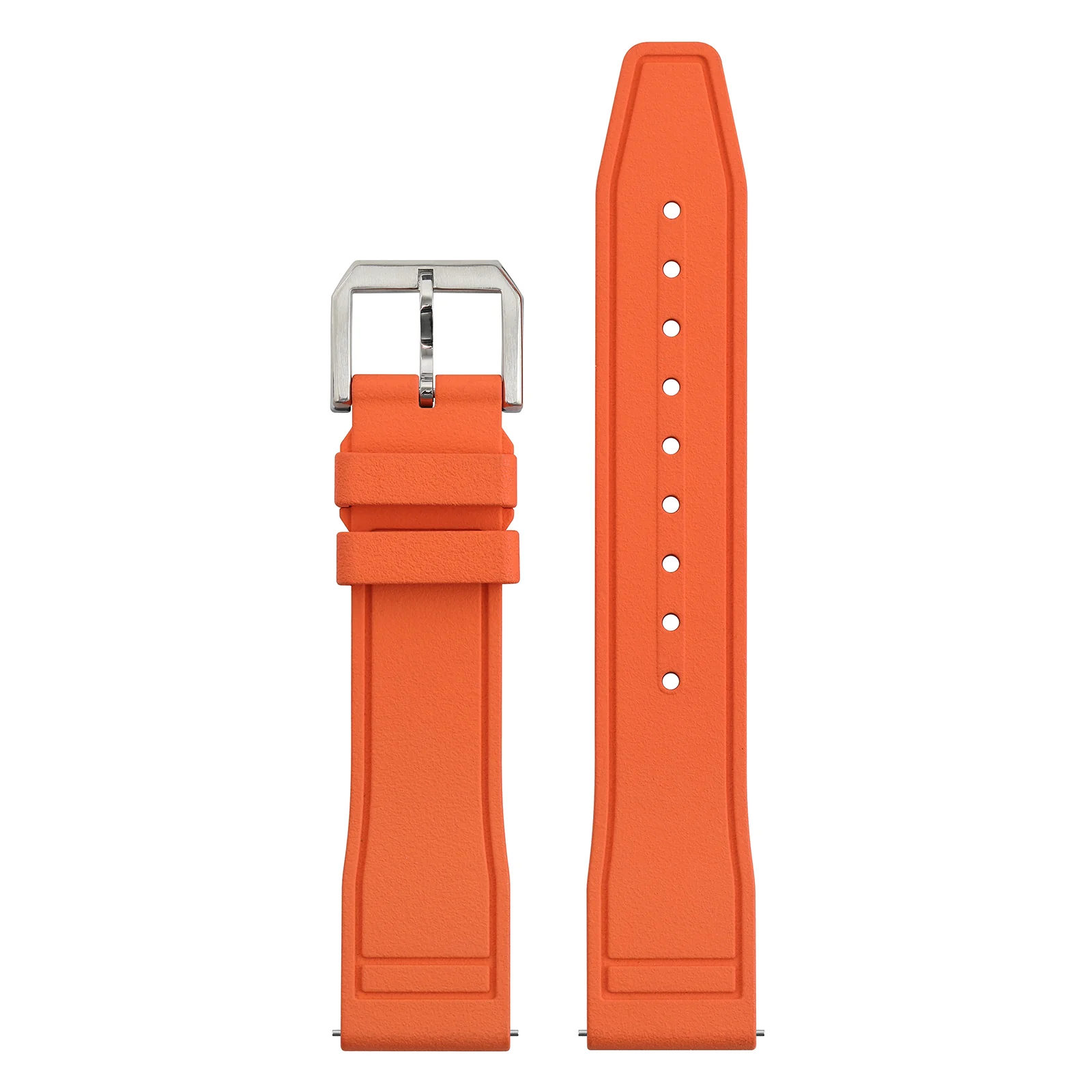 Tropical Soft fluororubber Pilot field Watch Strap - Image 2