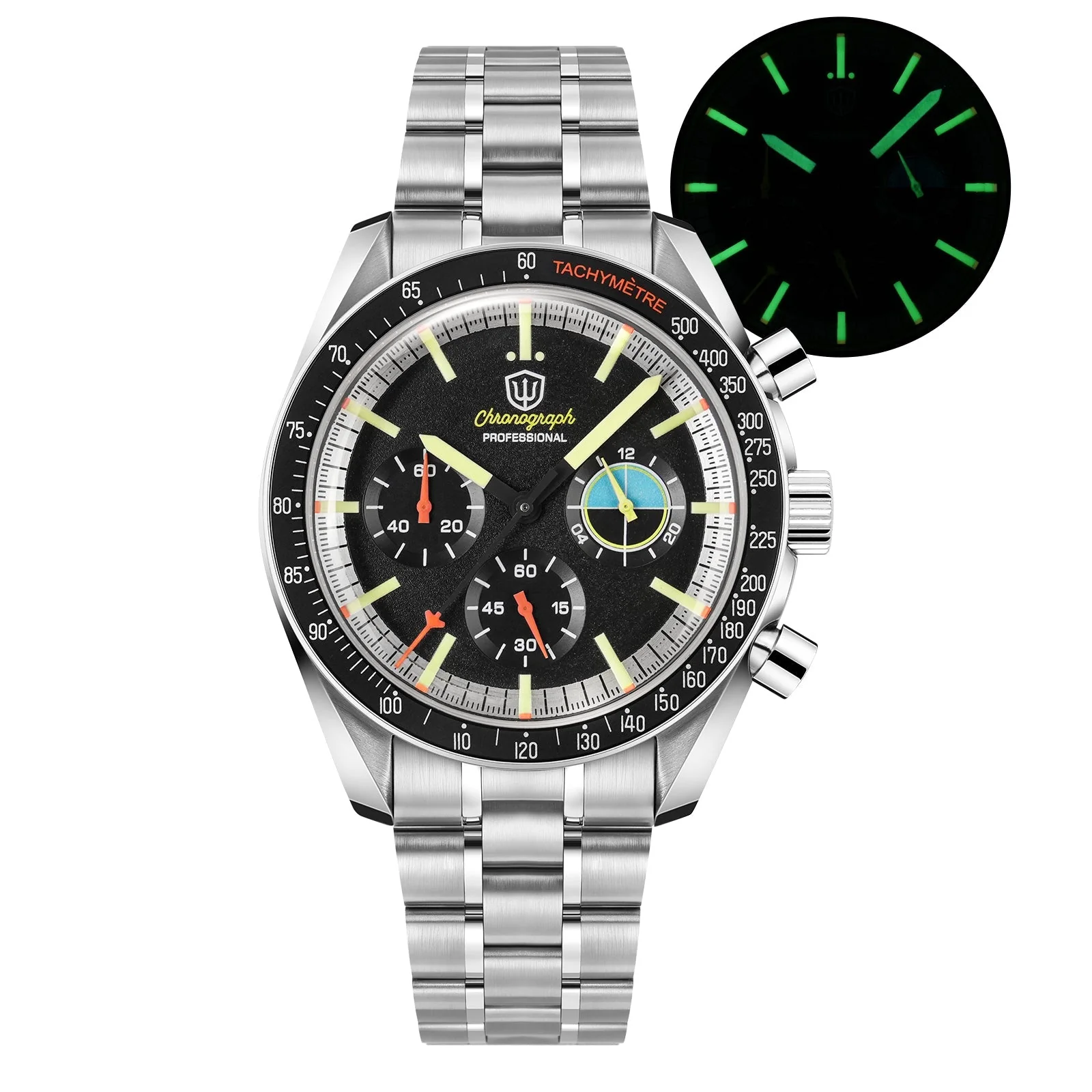 Watchdives 39mm VK63 Chronograph Watch WD1863- Classic Collection - Image 47