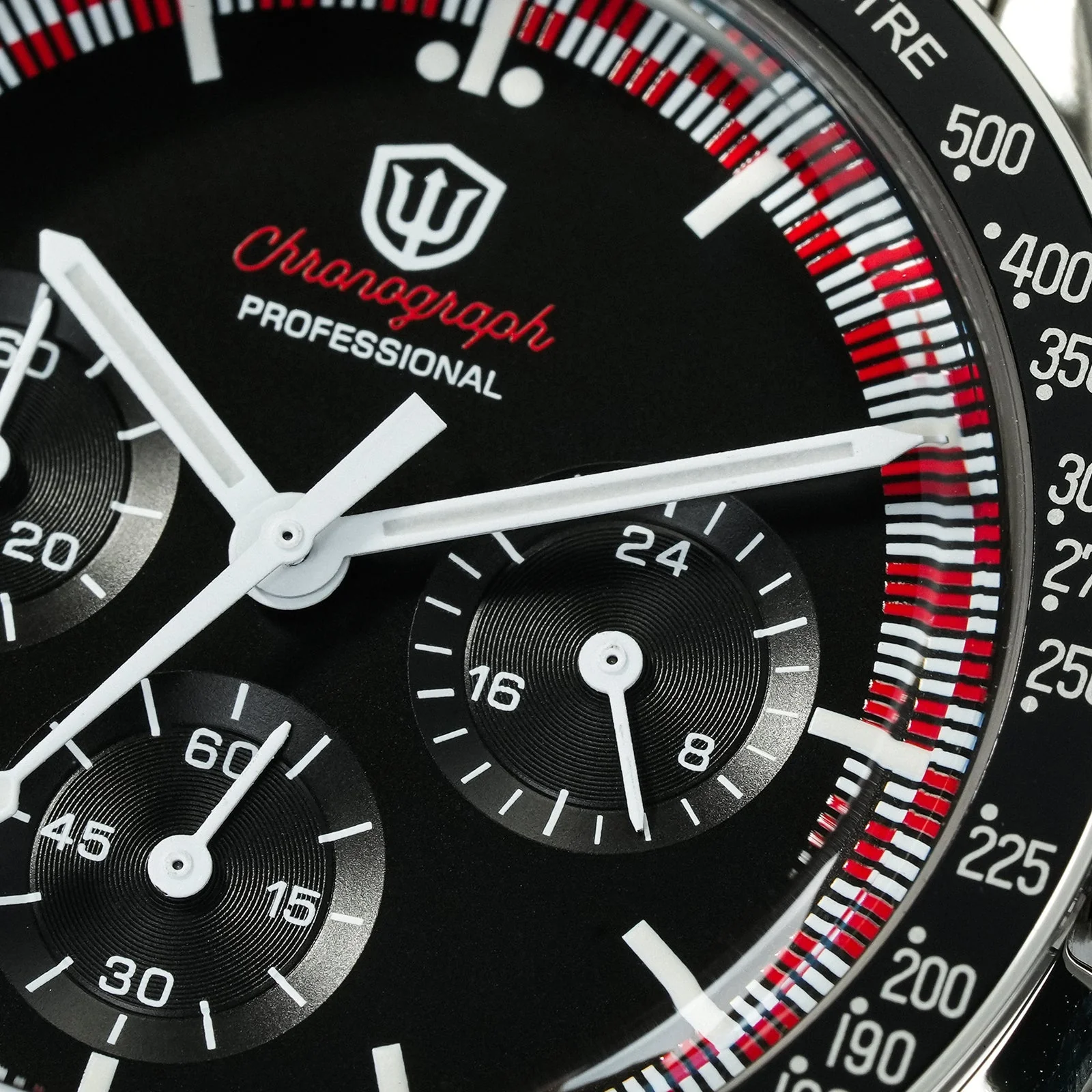 Watchdives 39mm VK63 Chronograph Watch WD1863 - Panda Collection - Image 21