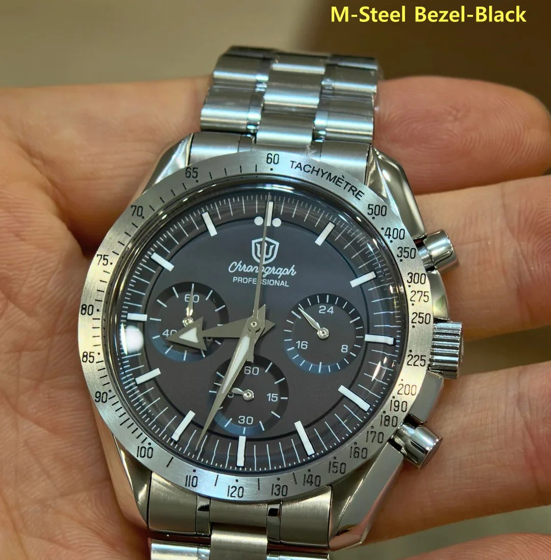 Watchdives 39mm VK63 Chronograph Watch WD1863 - Image 11