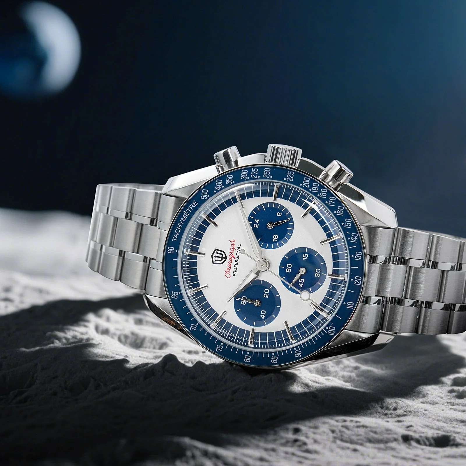 Watchdives 39mm VK63 Chronograph Watch WD1863 - Image 66