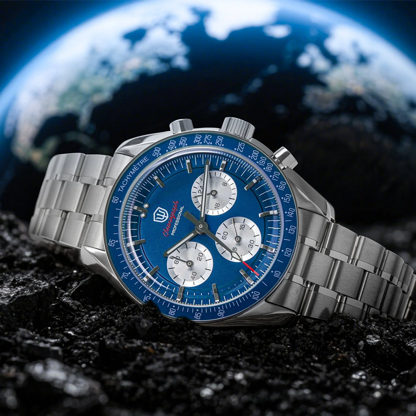 Watchdives 39mm VK63 Chronograph Watch WD1863 - Image 71